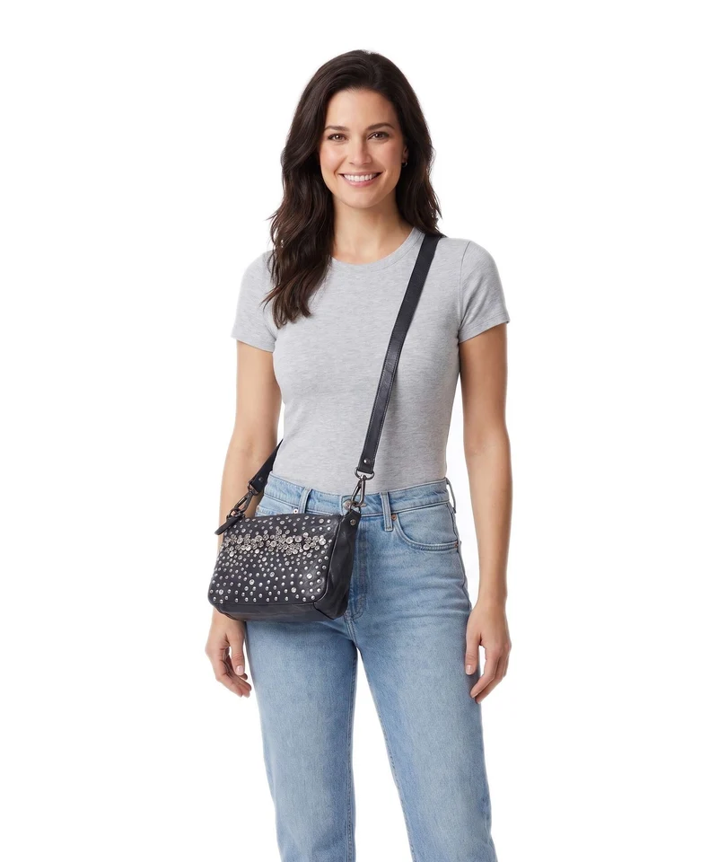 Campomaggi Schultertasche blue