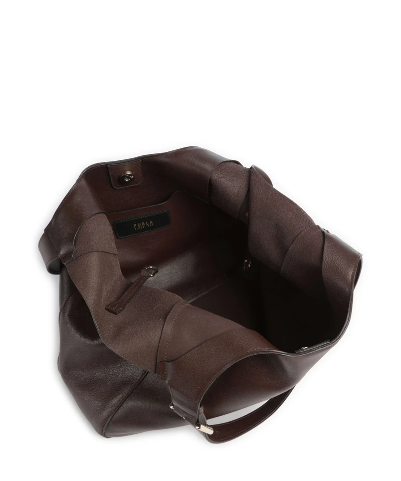 Furla Dora L Shopper dark cioccolato