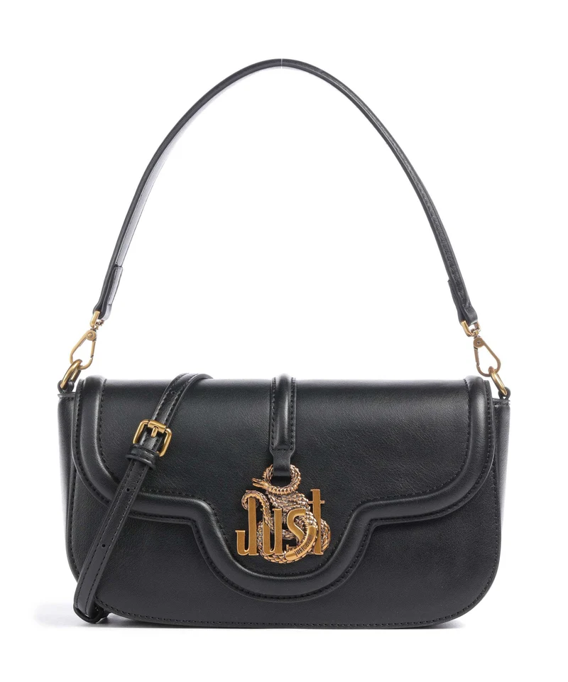 Just Cavalli Just Snake Schultertasche black