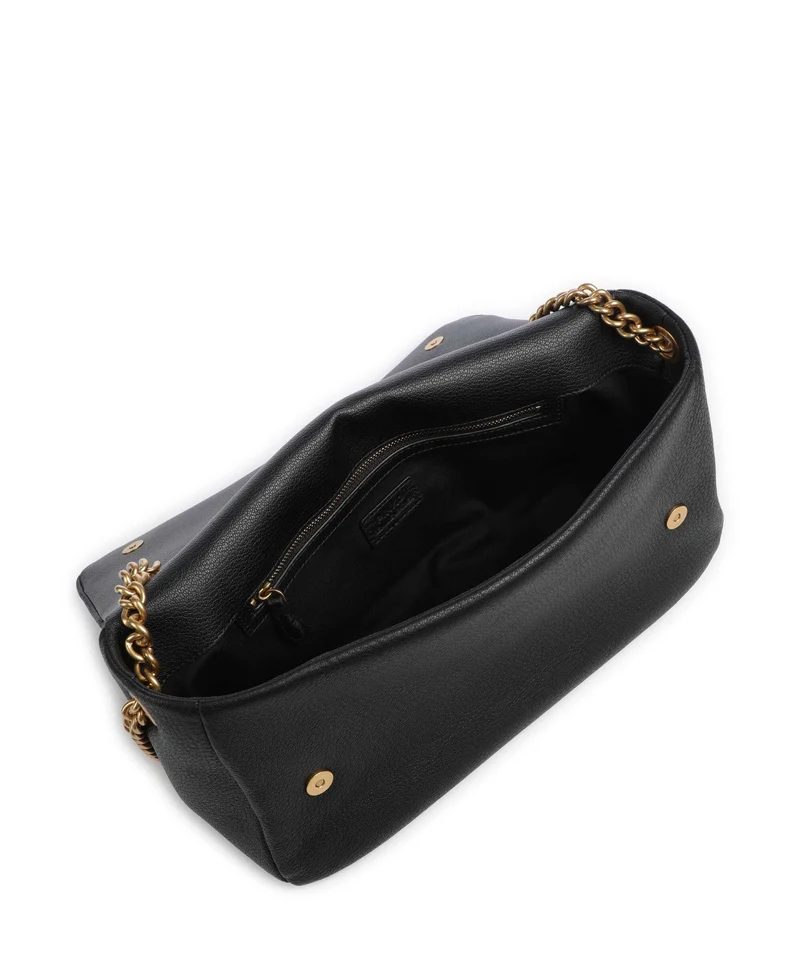 Pinko Click Soft Horizontal Chain Schultertasche nero/antique gold