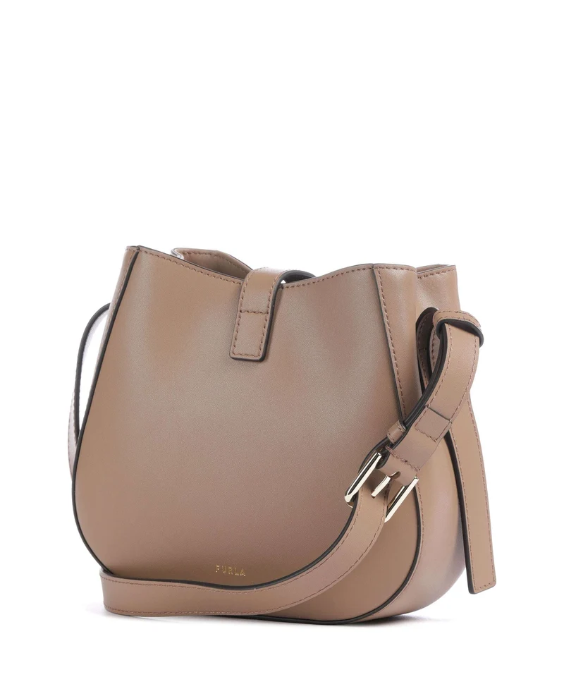 Furla Dora Mini Umhängetasche toffee