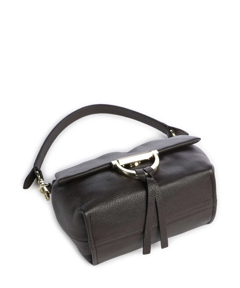 Abro Dalia Temi Small Schultertasche dark brown