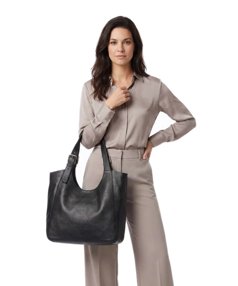 Furla Dora L Shopper nero