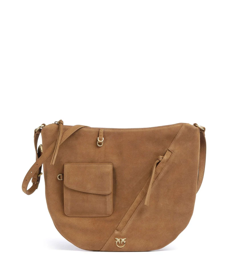 Pinko Luna Big Beuteltasche marrone/caramella/matt gold