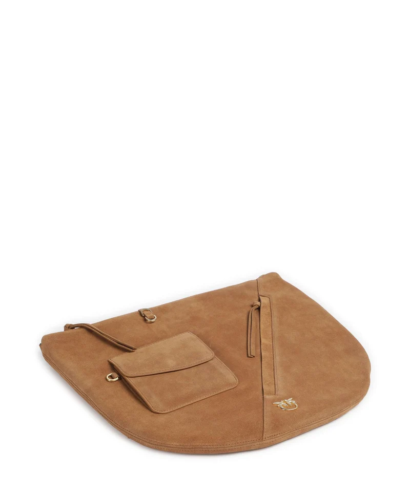 Pinko Luna Big Beuteltasche marrone/caramella/matt gold