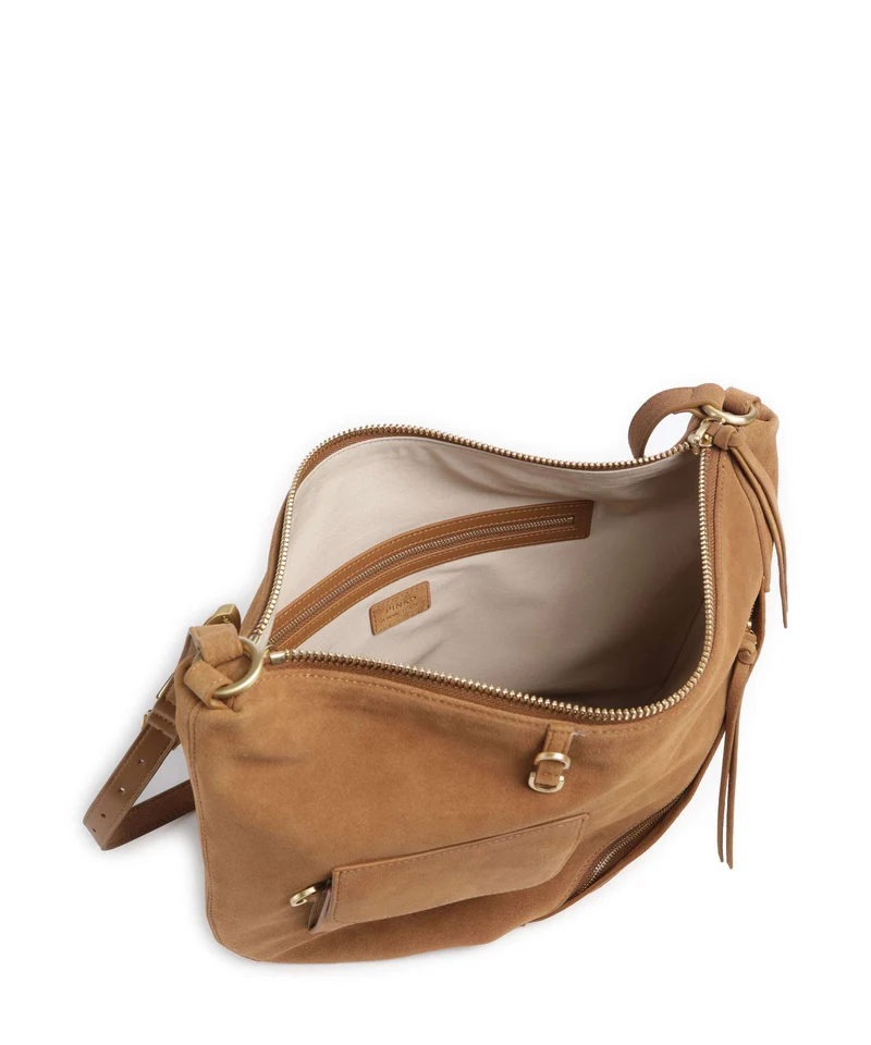 Pinko Luna Big Beuteltasche marrone/caramella/matt gold