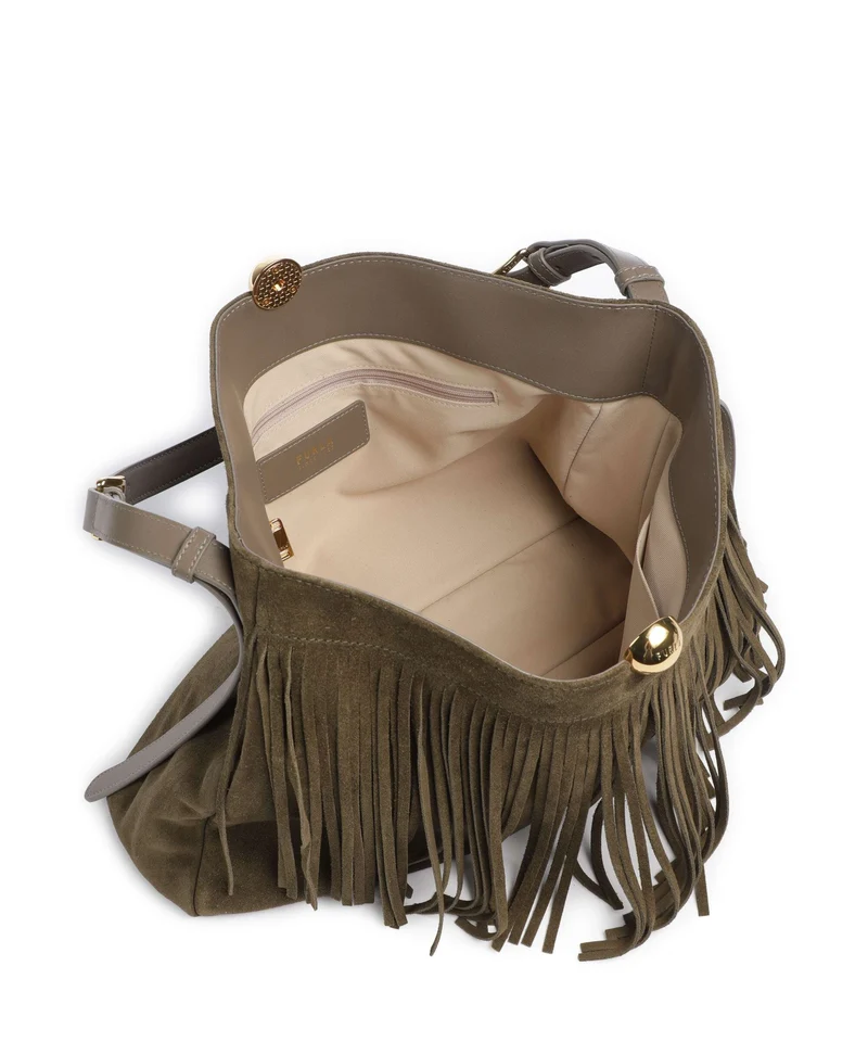 Furla Sfera Soft L Beuteltasche toni muddy gray