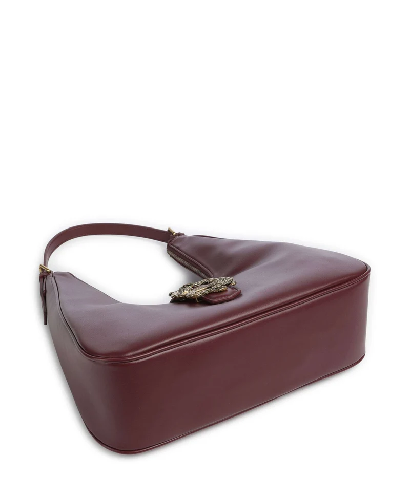 Just Cavalli Iconic Snakes Beuteltasche cordovan