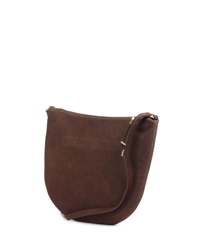 Pinko Luna Big Beuteltasche castano intenso/matt gold
