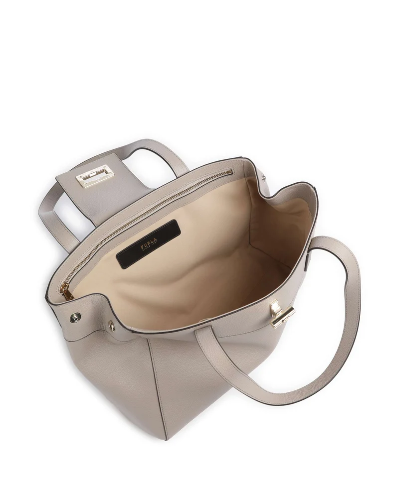 Furla Amelia L Shopper cachemire gray