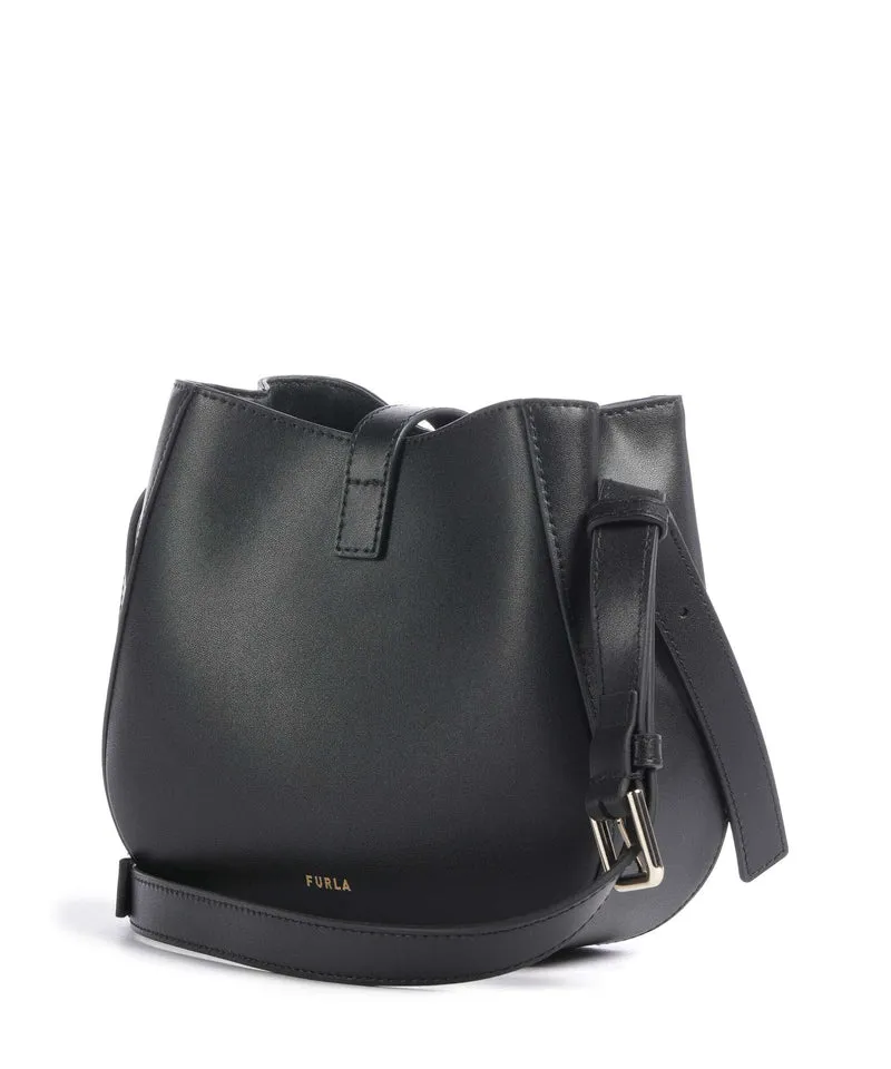 Furla Dora Mini Umhängetasche nero