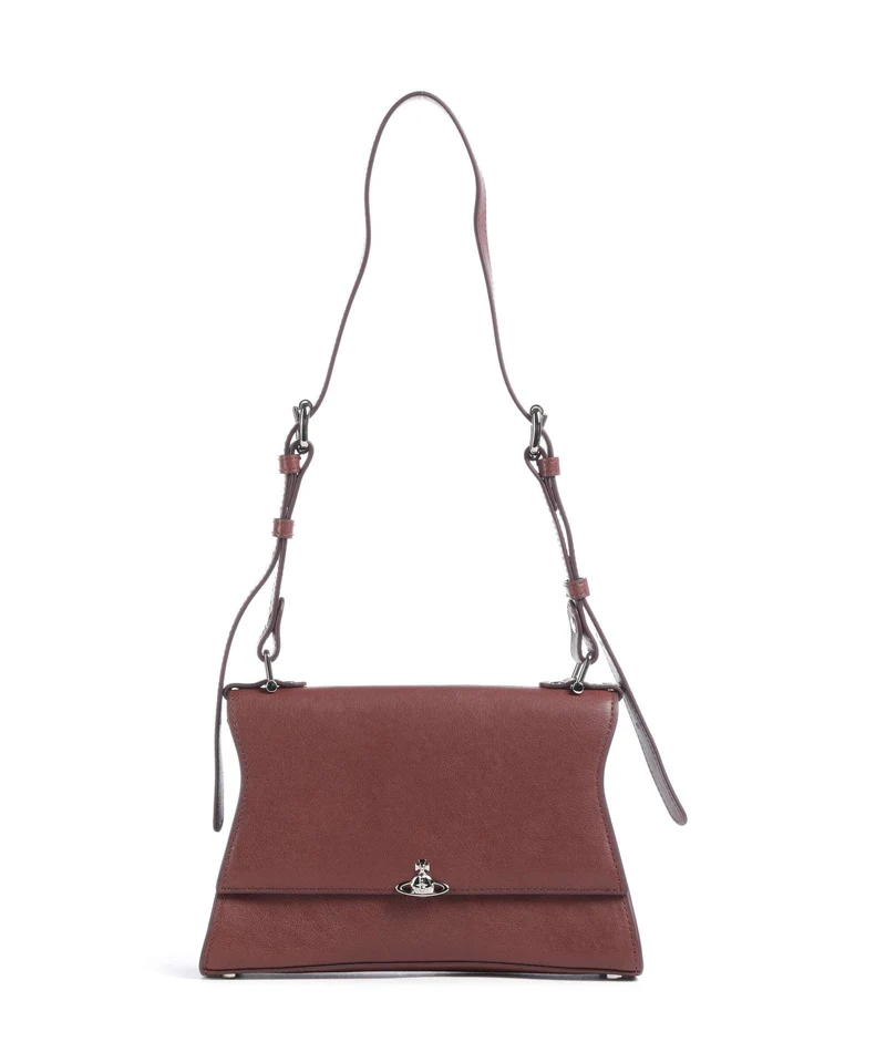 Vivienne Westwood Bianca Supple Small Schultertasche chestnut