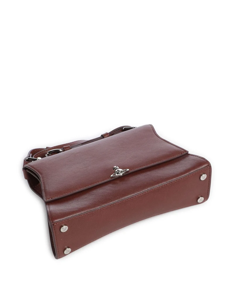 Vivienne Westwood Bianca Supple Small Schultertasche chestnut