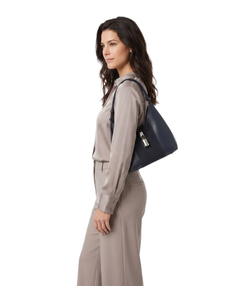 Furla Goccia S Schultertasche toni mediterraneo