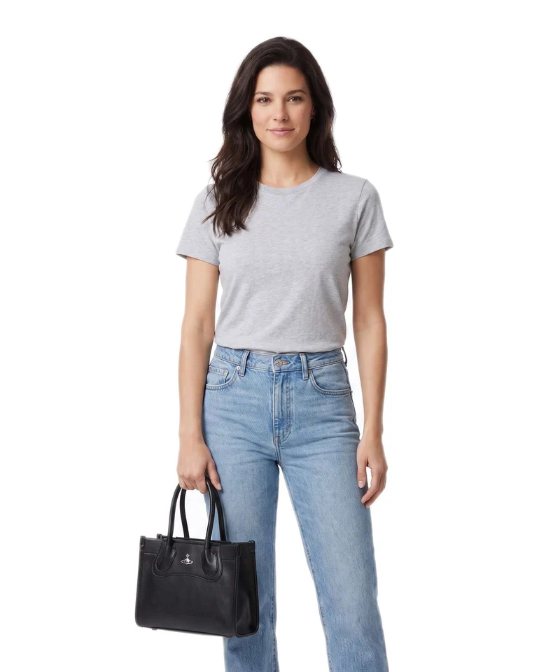 Vivienne Westwood Troy Supple Small Handtasche black