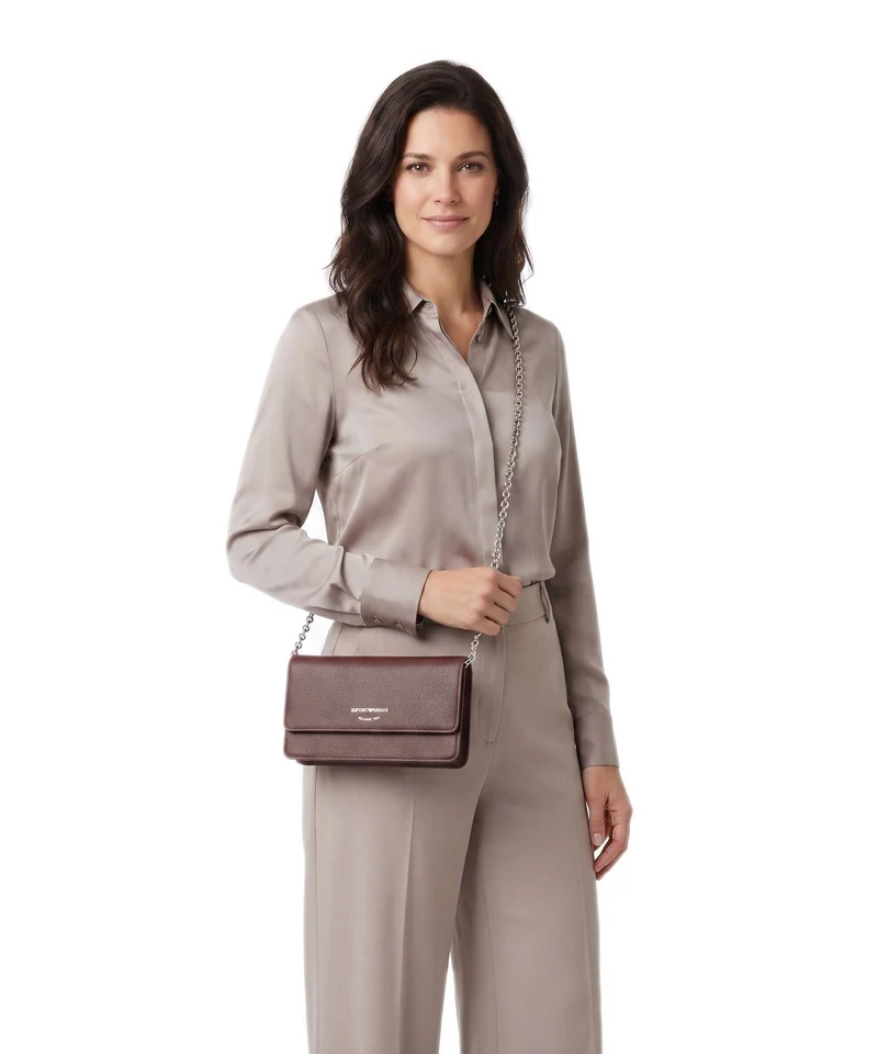 Emporio Armani Vivienne Umhängetasche foliage