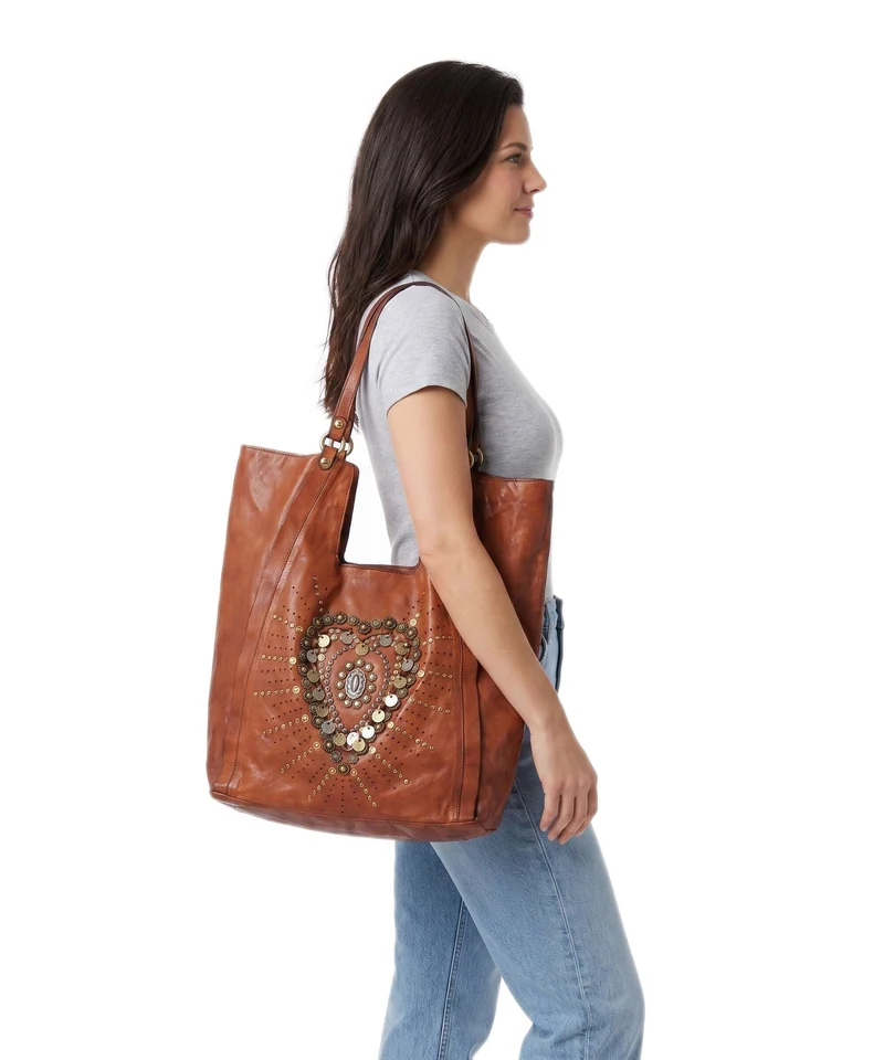 Campomaggi Shopper cognac