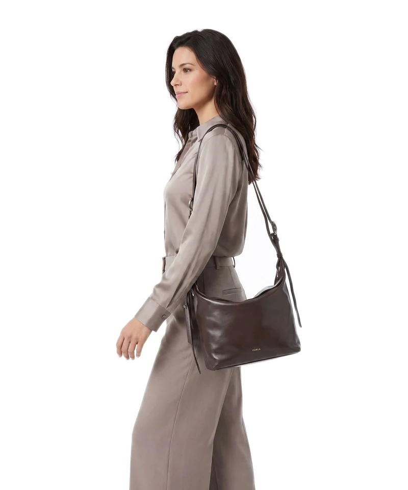 Furla Ginevra M Beuteltasche espresso
