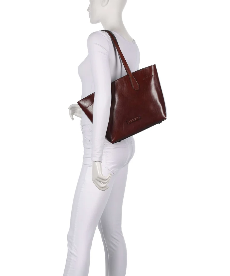 The Bridge Guelfa Shopper marrone