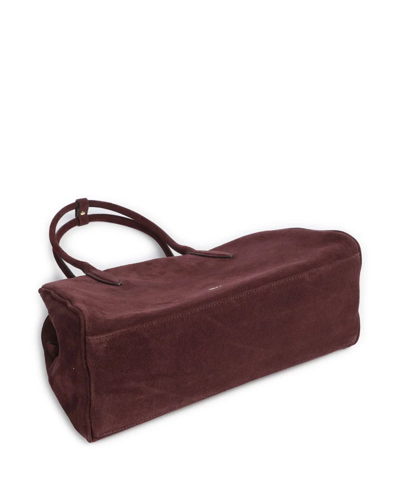 Abro Suede Amara Schultertasche burgundy
