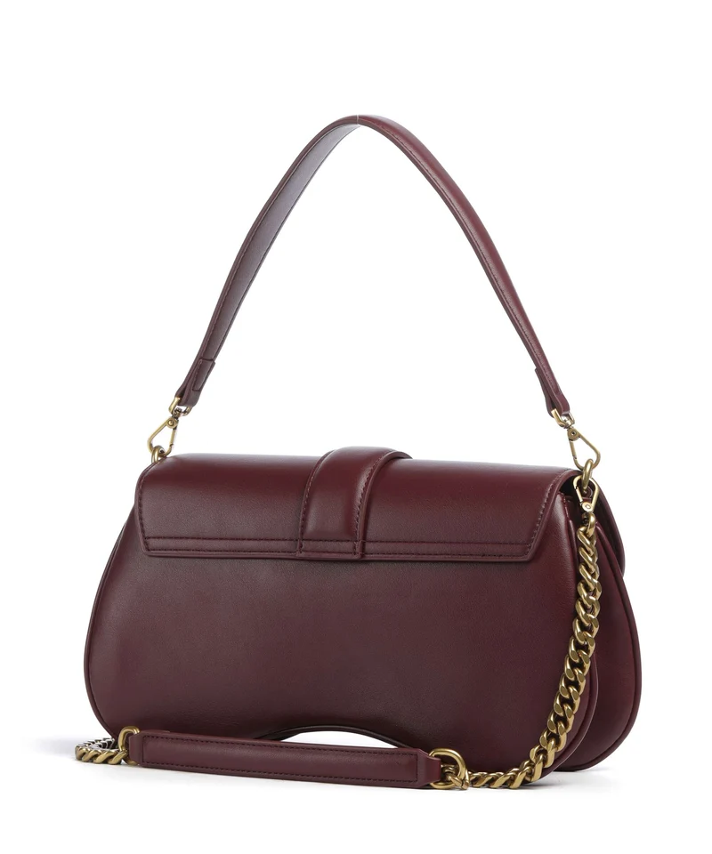 Just Cavalli Iconic Snakes Schultertasche cordovan