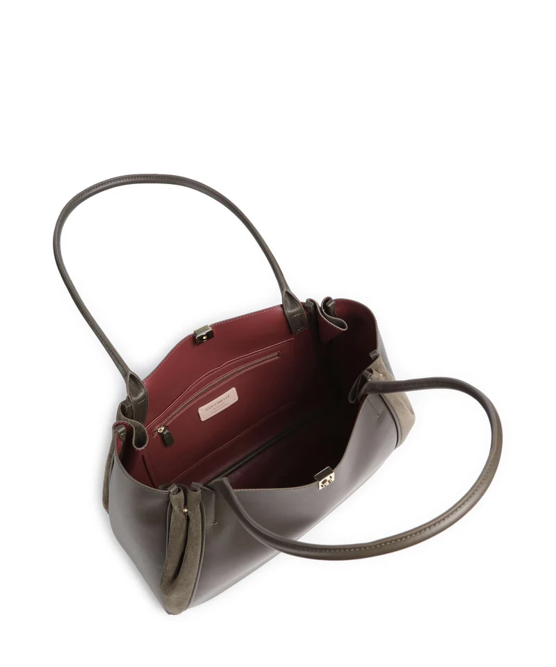 Coccinelle Pansy Shopper fango
