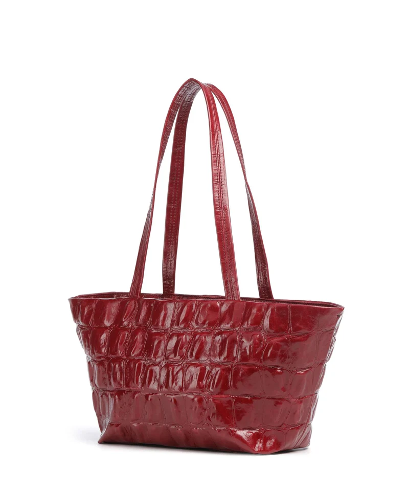 Abro Maxxi Cocco Alba Shopper ruby