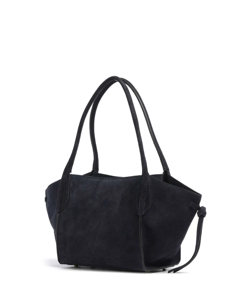 Abro Suede Vibe Small Schultertasche navy