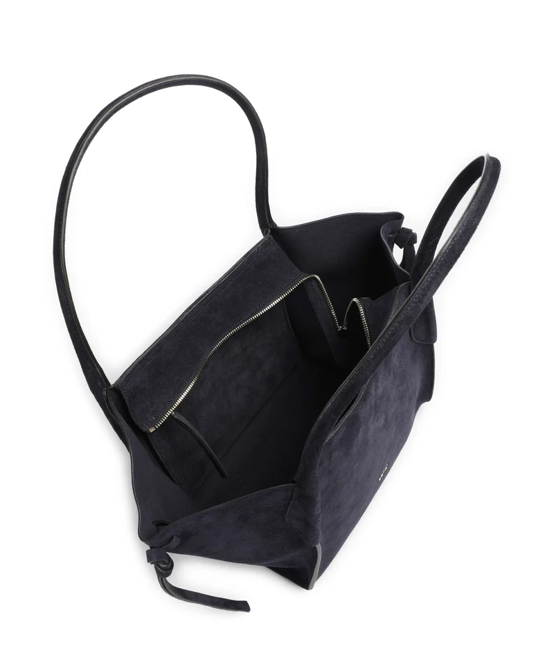 Abro Suede Vibe Small Schultertasche navy