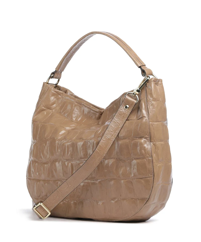 Abro Maxxi Cocco Mia Beuteltasche cappuccino