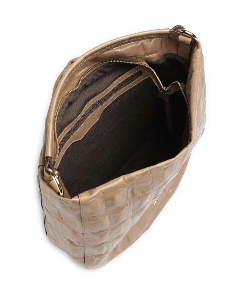 Abro Maxxi Cocco Mia Beuteltasche cappuccino