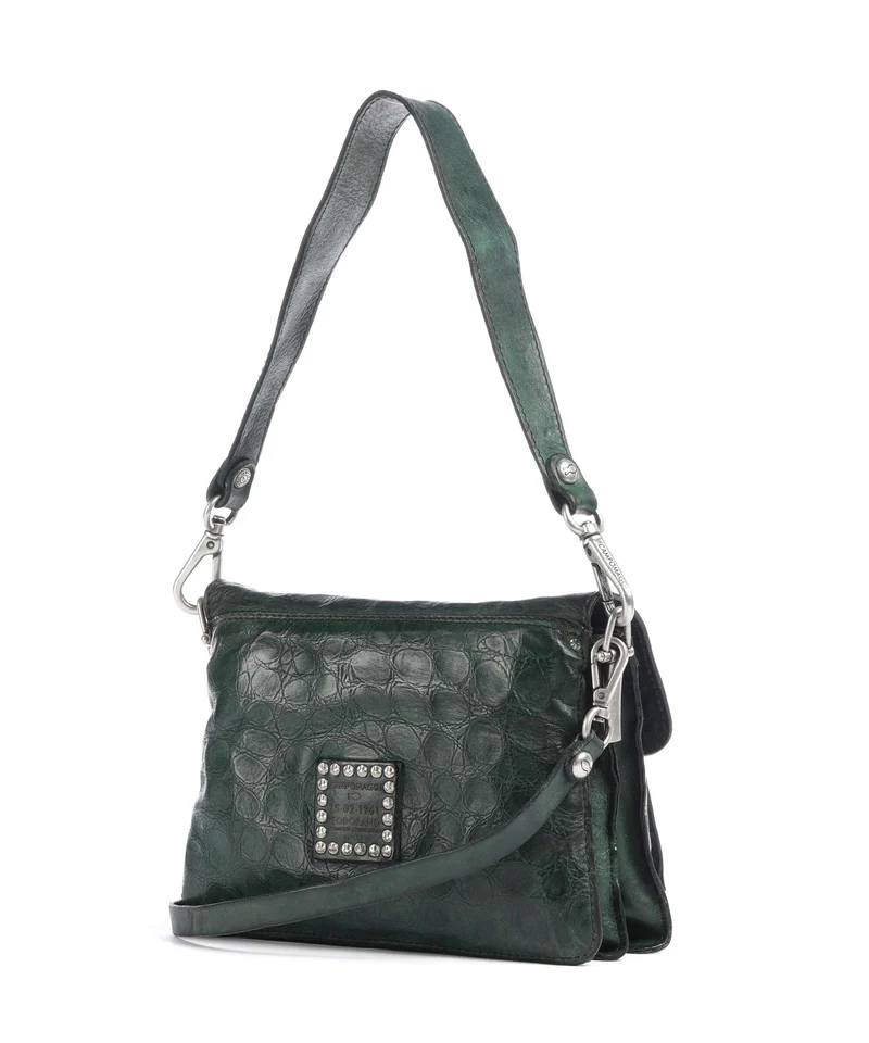 Campomaggi Schultertasche green bottle