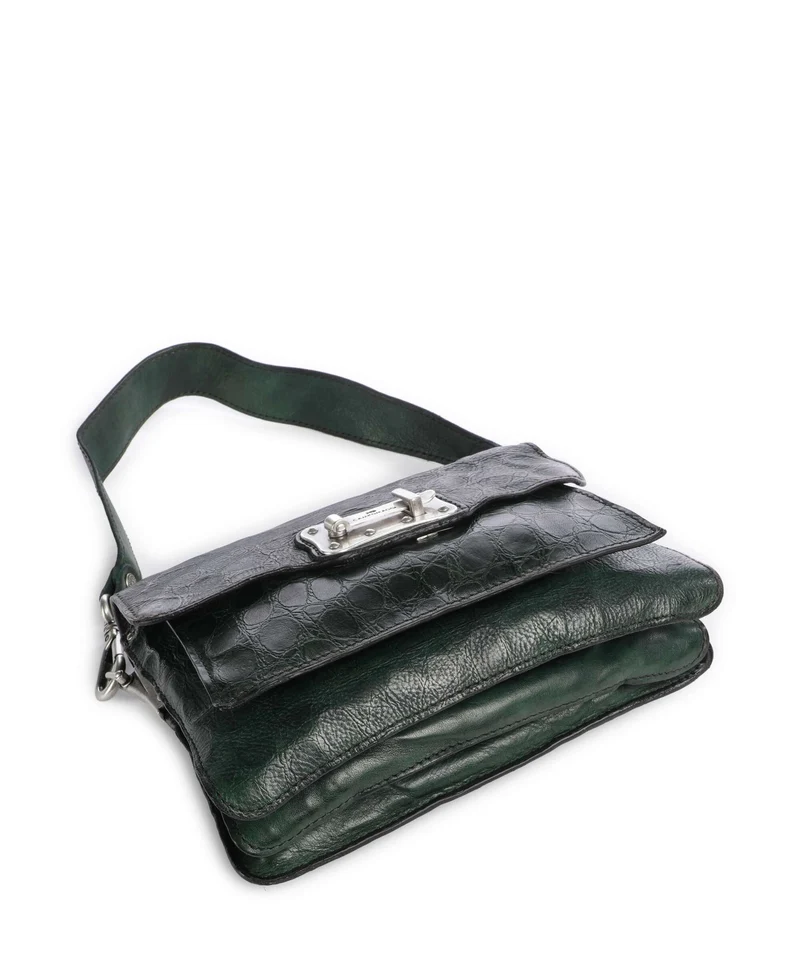 Campomaggi Schultertasche green bottle