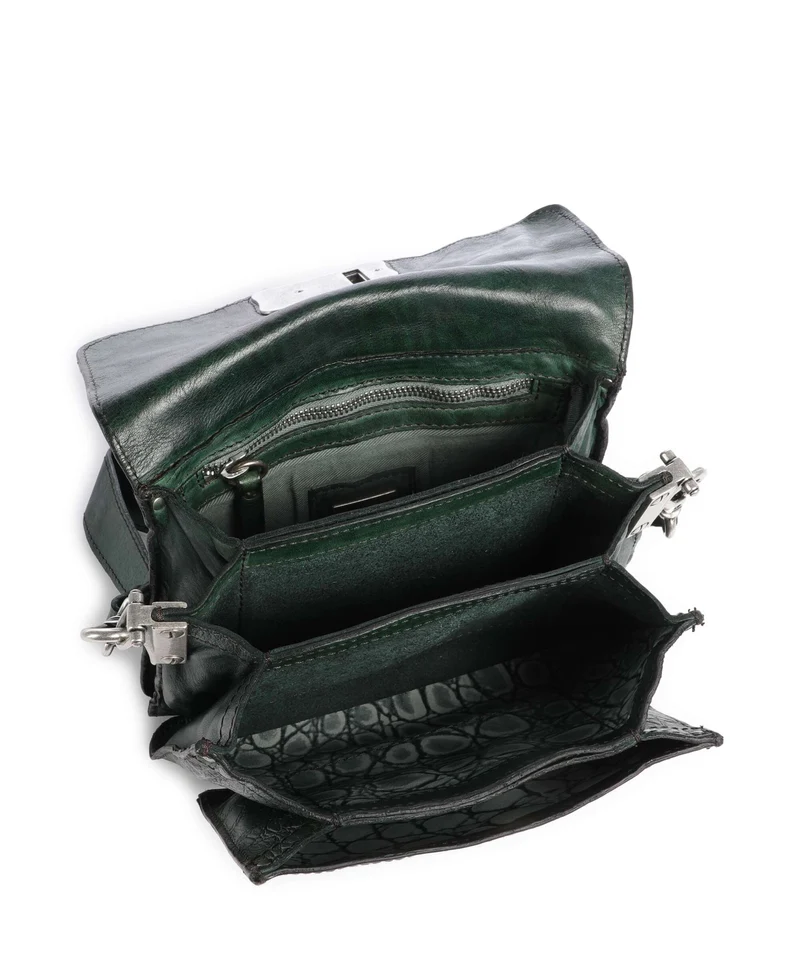 Campomaggi Schultertasche green bottle