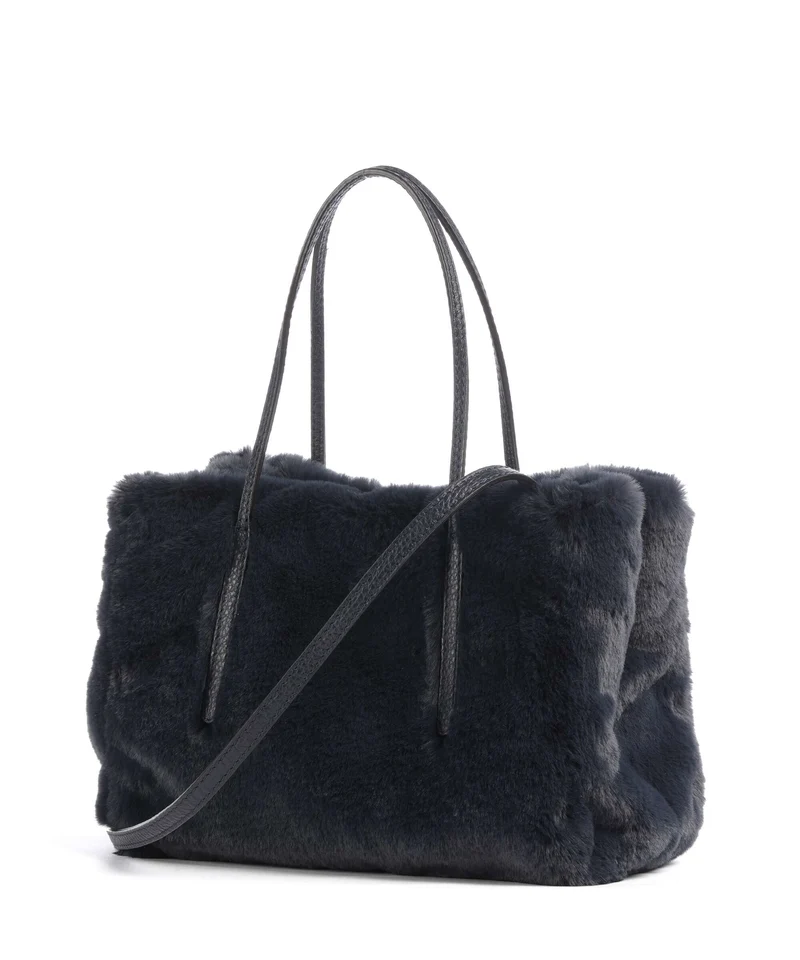 Abro Fur Noelle Handtasche navy