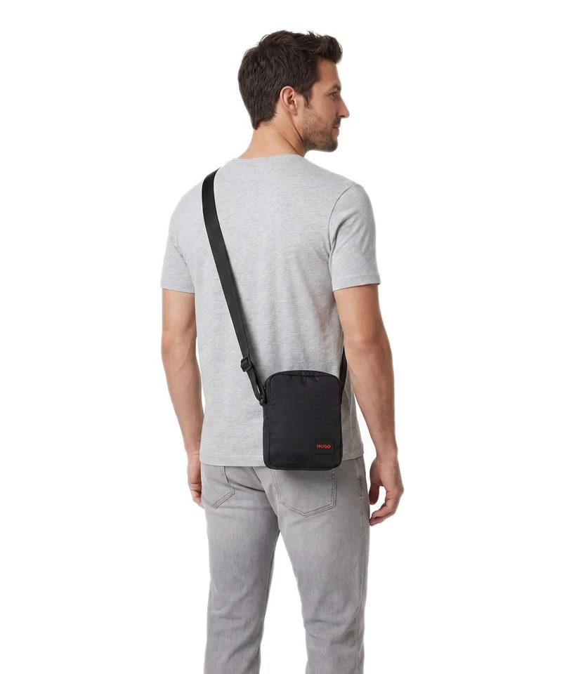 Hugo Ethon Umhängetasche black