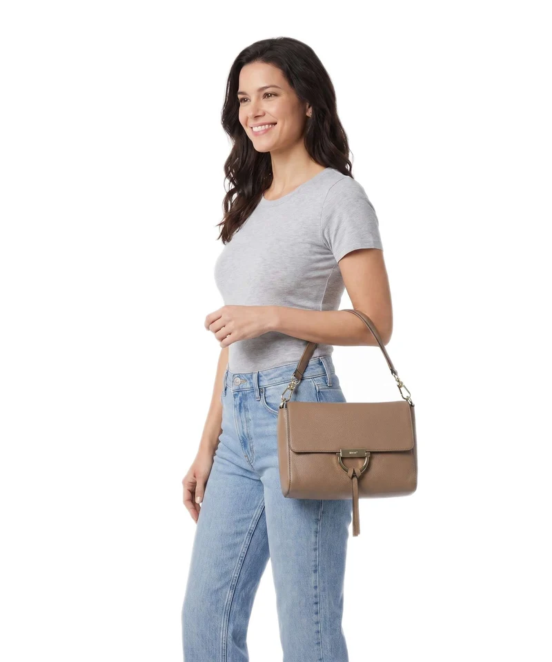 Abro Agave Temi Schultertasche cappuccino