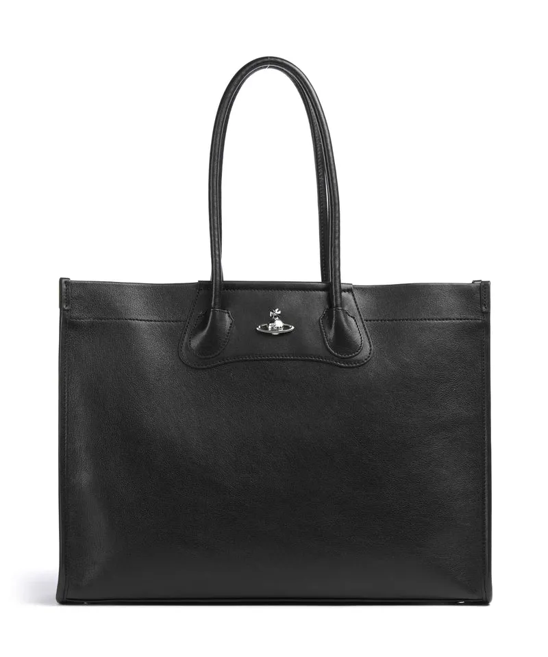 Vivienne Westwood Troy Supple Shopper black