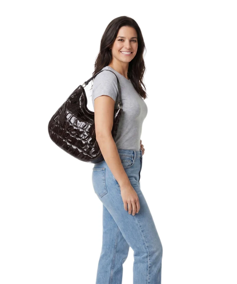 Abro Maxxi Cocco Mia Beuteltasche dark brown