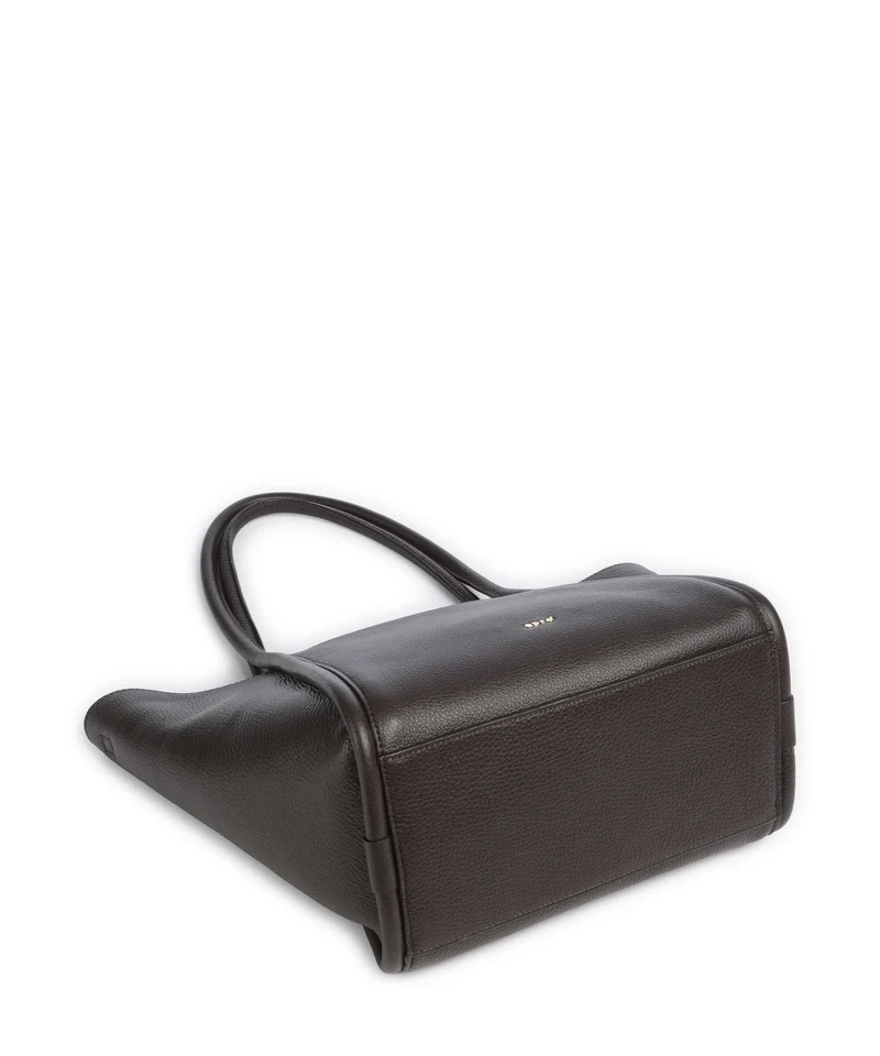 Abro Agave Willow Small Shopper dark brown