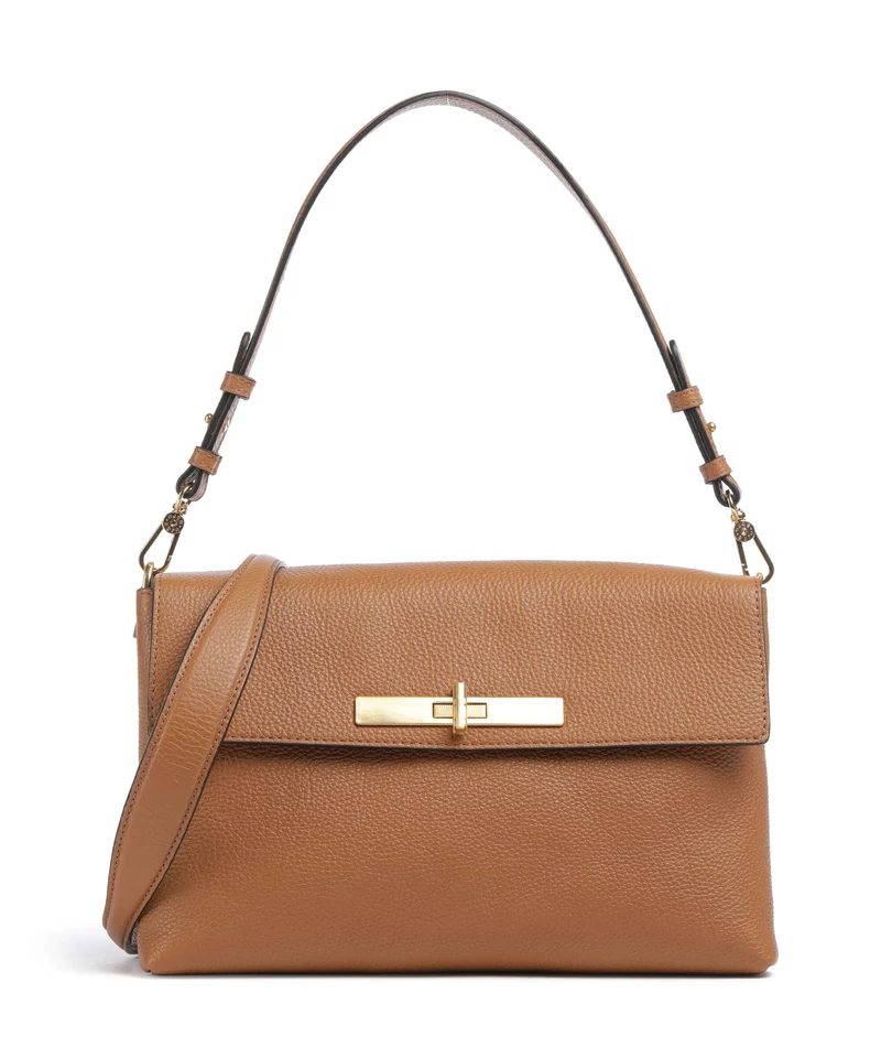 Abro Agave Twist Schultertasche cuoio