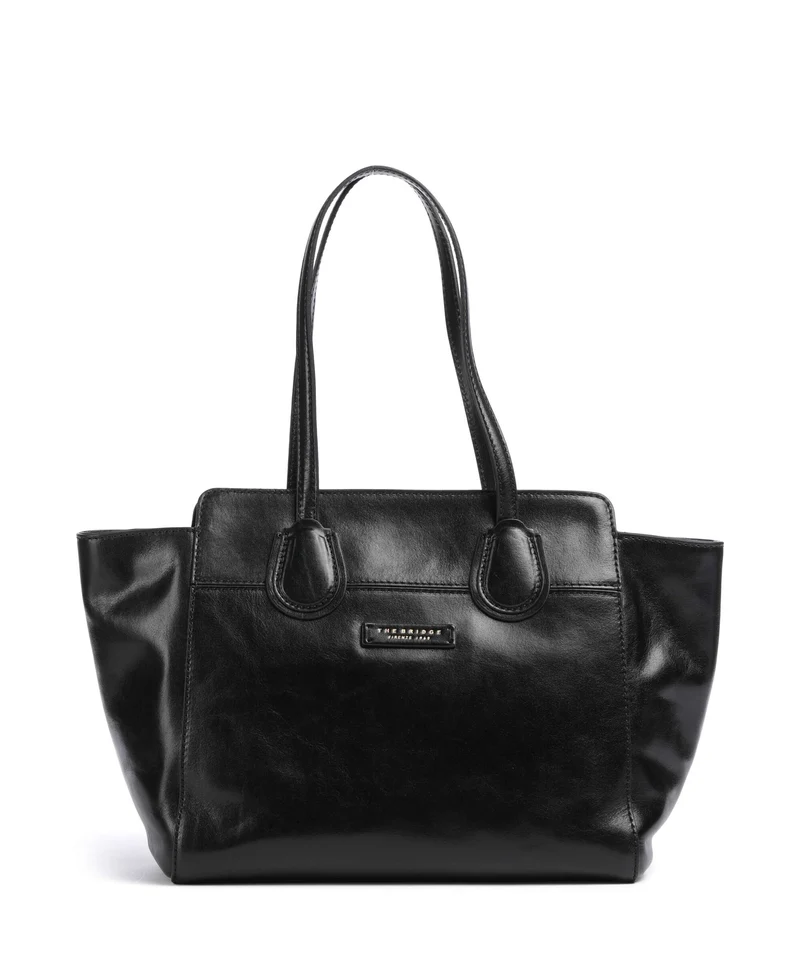 The Bridge Elettra Shopper nero