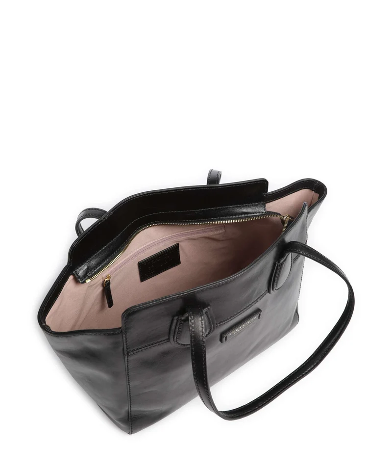 The Bridge Elettra Shopper nero