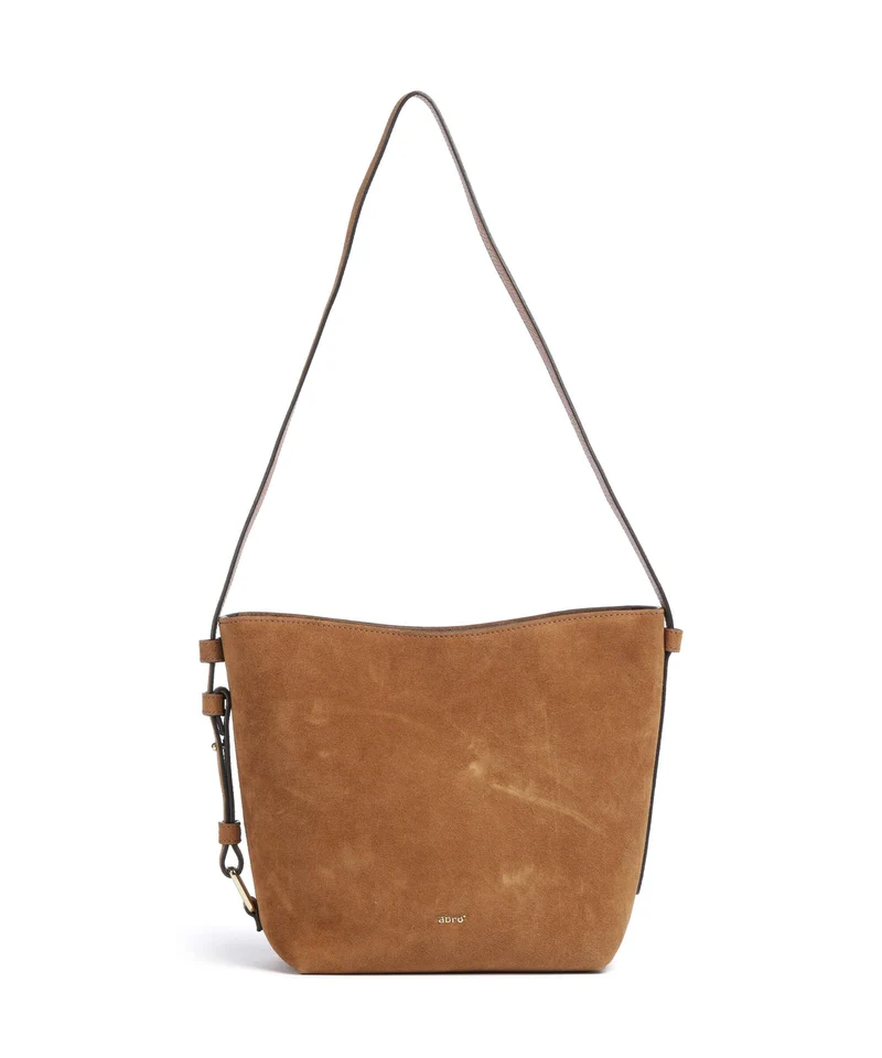 Abro Suede Cosmo Beuteltasche cuoio
