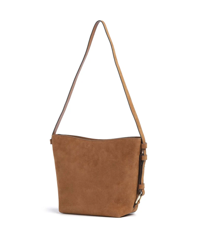 Abro Suede Cosmo Beuteltasche cuoio