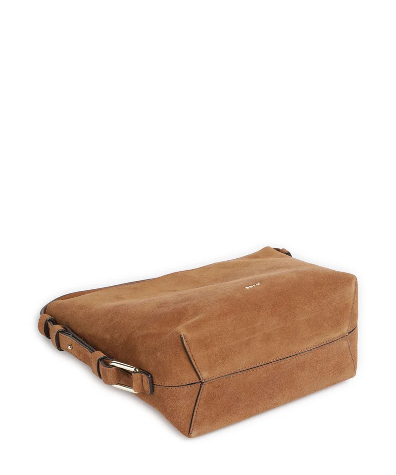 Abro Suede Cosmo Beuteltasche cuoio