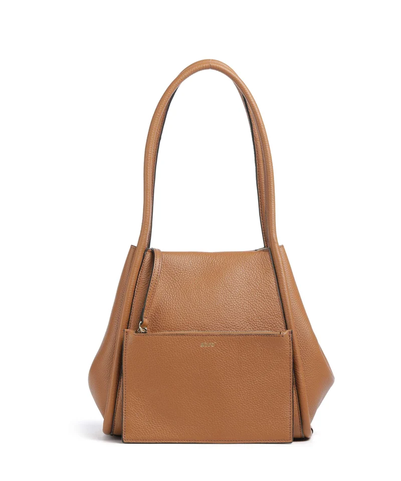 Abro Agave Willow Small Shopper cuoio