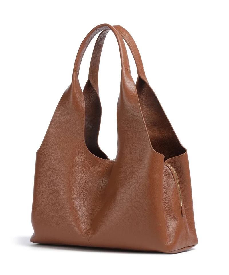 Coccinelle Nell Beuteltasche cognac