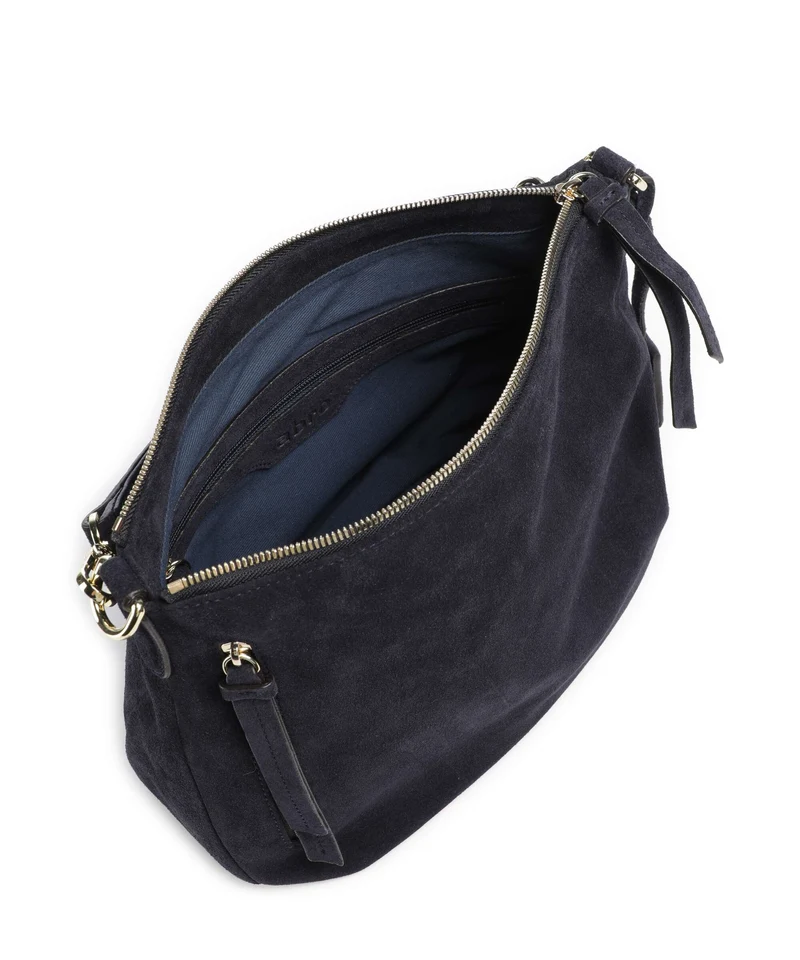 Abro Suede Juna Small Beuteltasche navy