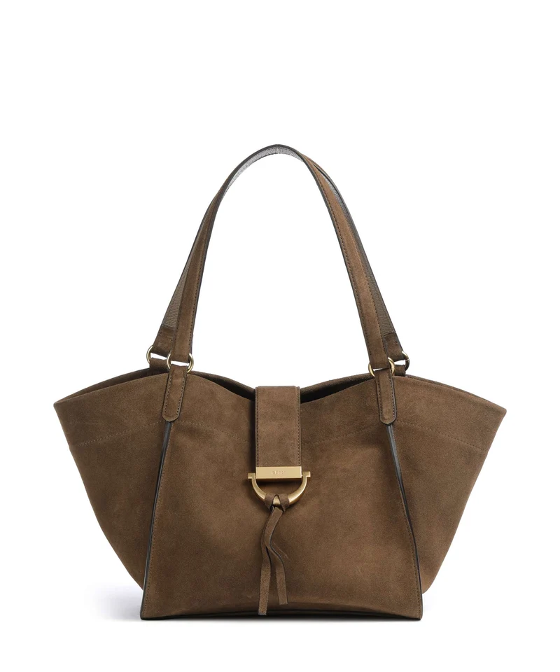 Abro Suede Temi Shopper khaki